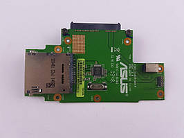 Дод. плата Asus K50 K40 K60 K41 X5 Плата кардрідер, SATA Конектор HDD (60-NVKCR1000-D03) б/в