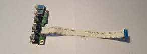 Дод. плата Packard Bell Easynote MB89 (Ares GP3W) Packard Bell Minos GM Плата USB, Аудіо (da0pb2tb8d0) б/в