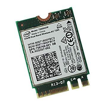 Wi-fi+BT модуль M.2 Intel Wireless-AC 7265 7265NGW 802.11 b, g, n, a 802.11ac 867 Mbps 2.4 GHz/5 GHz! бу