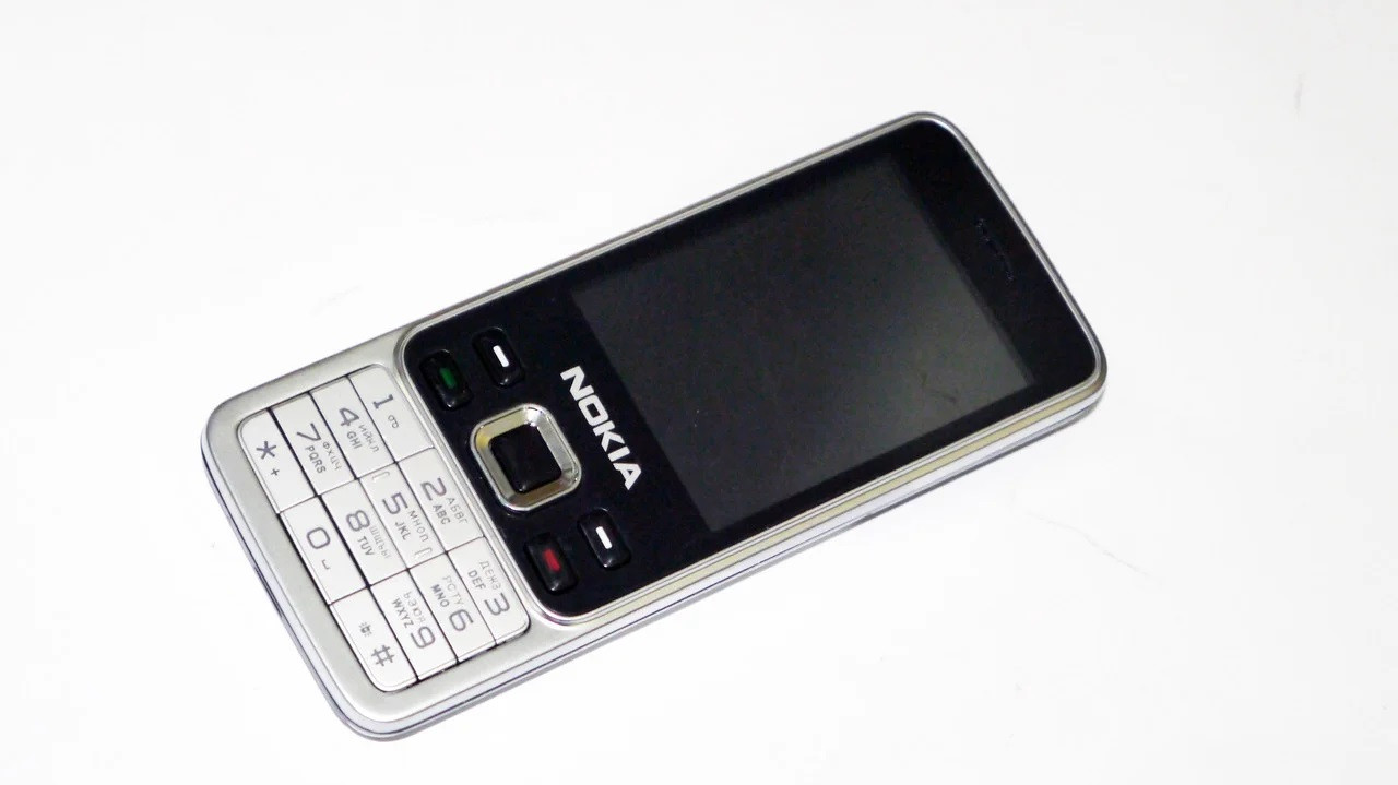 Телефон Nokia 6300 (Copy) 2Sim 2,4" FM Bluetooth металевий корпус (4_31000047)