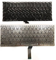 Клавіатура для ноутбука Apple MacBook Air A1369, A1466 small enter RU чорна нова