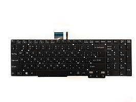 Клавіатура для ноутбука SONY VAIO SVT 15 без фрейму RU чорна нова