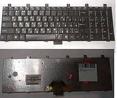 Клавіатура для ноутбука Toshiba Satellite M60, M65, P100, P105 RU чорна БВ