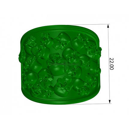 Череп Кольцо Перстень, фото 2