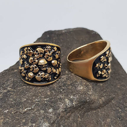 Череп Кольцо Перстень, фото 3