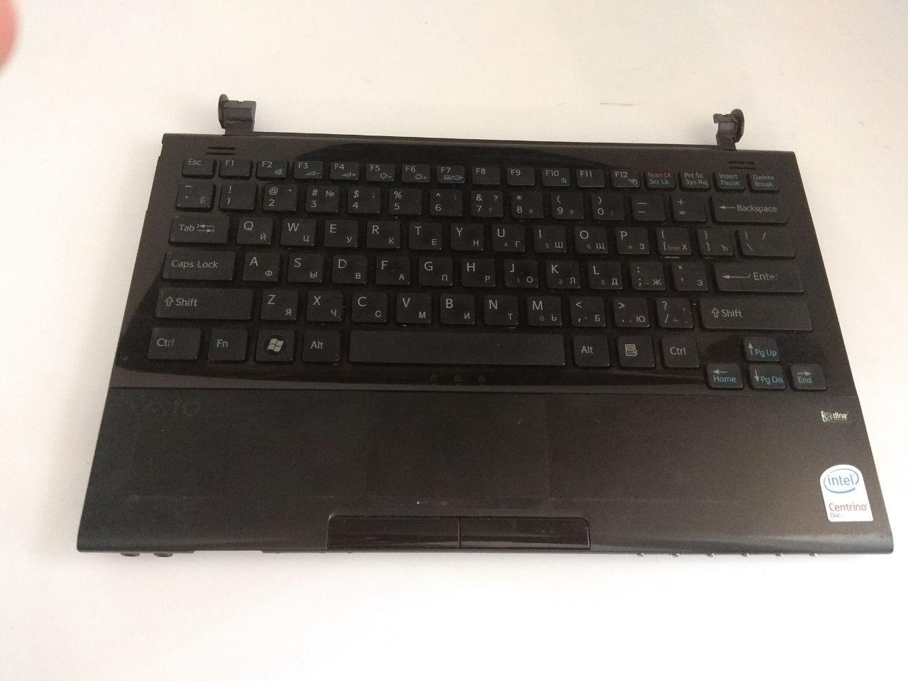 Sony VGN-TZ Корпус C (топкейс, середня частина) бу