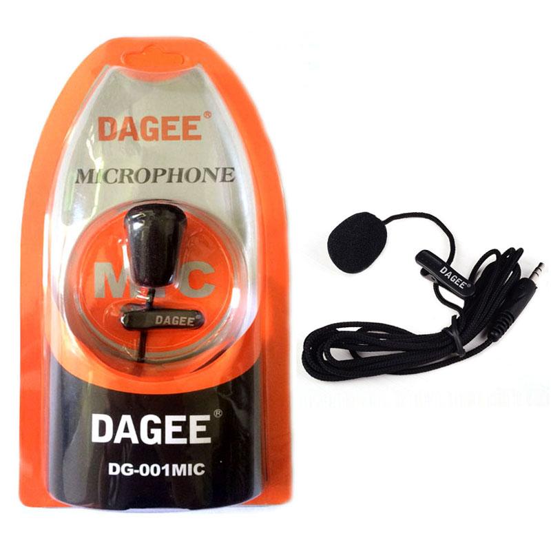 Петличний мікрофон петличка Dagee DG-001 MIC для ПК, камери, телефону, диктофону та ін.