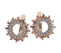 Сонце, сонечко, сережки жіночі