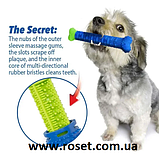 Самоочисна зубна щітка для собак Chewbrush, фото 2
