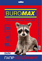 Бумага цветная Buromax DARK А4 80г/м2 5цв. 50л. (BM.2721450-99)