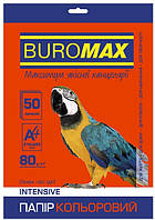 Бумага цветная Buromax INTENSIV А4 80г/м2 5цв. 50л. (BM.2721350-99)