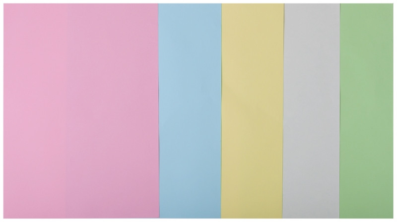 Кольоровий папір Buromax PASTEL А4 80г/м2 5кол. 50л. (BM.2721250-99)