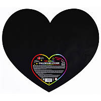 Крейдяний самоклеючий стікер "Серце", 49x42 см, 1 шт.