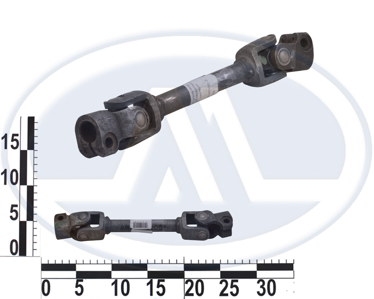 Вал рульового керування ВАЗ 2110 проміжний