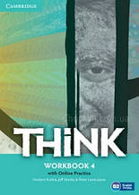 Think Level 4 Workbook and Online Practice / Робочий зошит