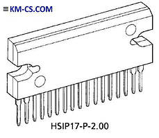 Підсилювач TA8210AH (Toshiba)