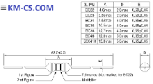 Дросель EC24-R39K /LGA0307-R39K