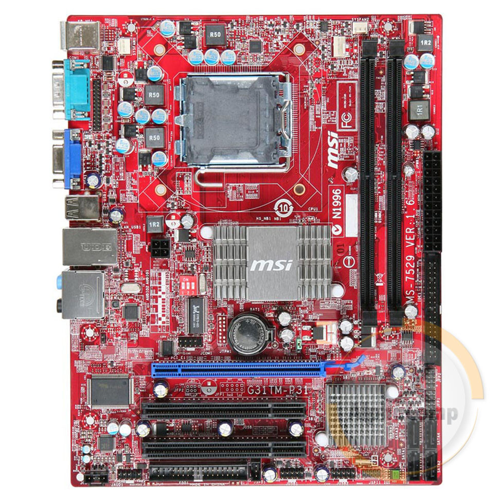 Материнська плата MSI G31TM-P35 (775 • G31 • 2xDDR2) MS-7529 БУ