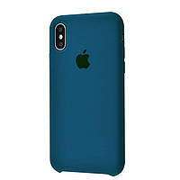 Чехол Silicone Case iPhone X/Xs cosmos blue