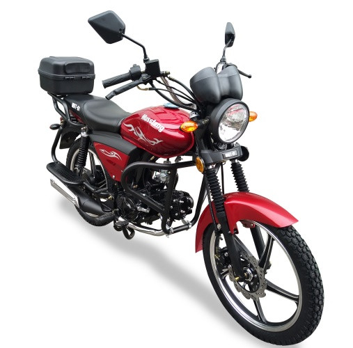 Мопед Musstang Alfa FIT MT125-8 бордовий
