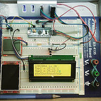 ЖК LCD 2004 20х4 модуль дисплей Arduino - желтая/зеленая подсветка