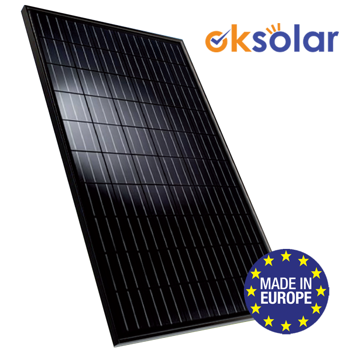 Сонячна батарея 300 Вт моно Oksolar, OK-M60-300W-FULL BLACK Italy