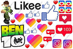 Вафельна картинка "Инстаграмм" - 4