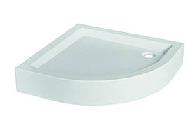 Піддон для душової кабіни Invena AK-80-093 півкруглий 90х90