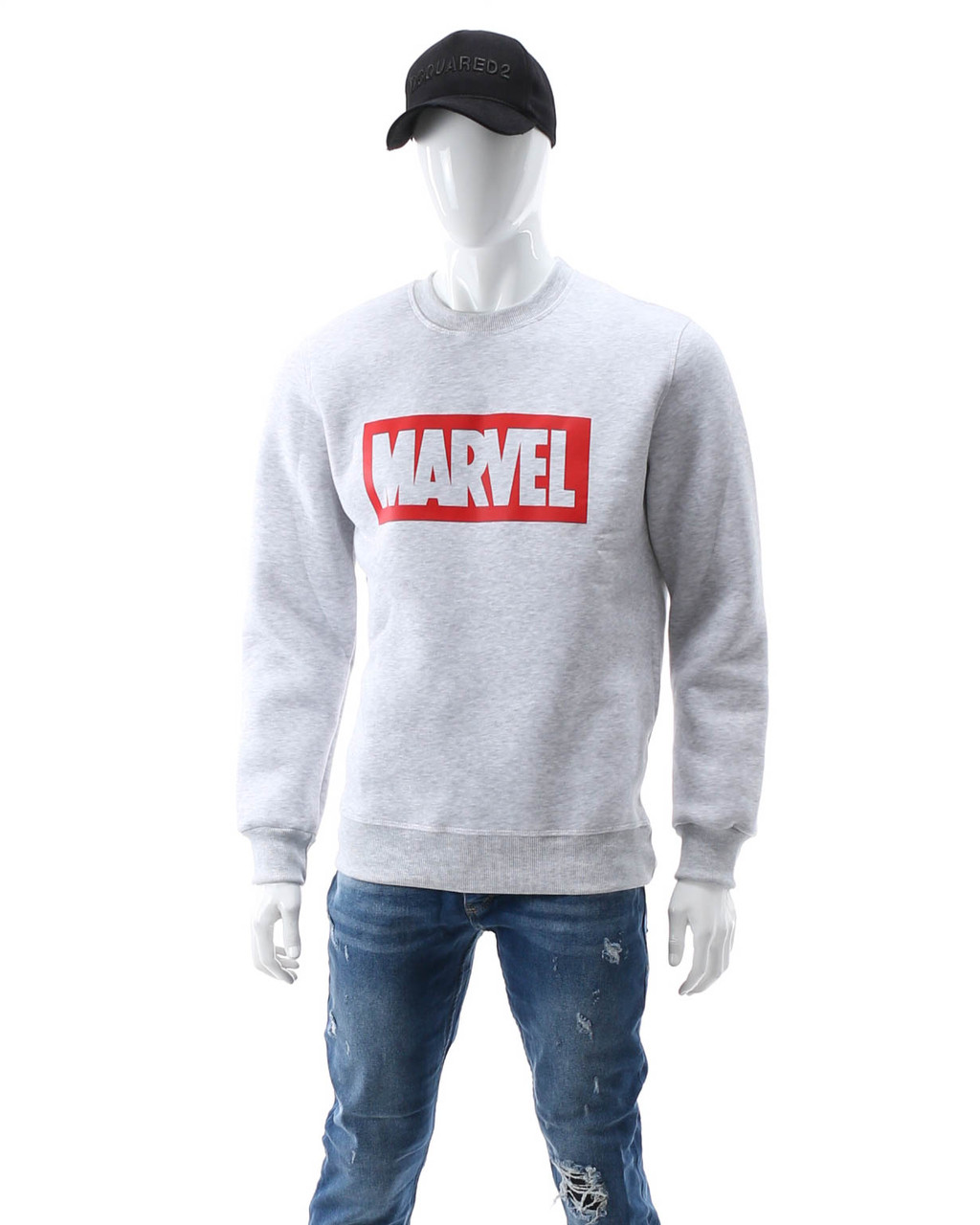 Світшот осінь-зима меланж MARVEL з лого GRI XXL (Р) 18-502-003