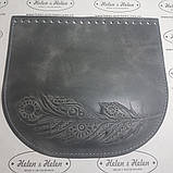 Клапан для сумки "Піро". Колір "Сірий"., фото 3