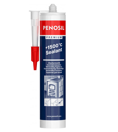 Герметик вогнетривкий Penosil Premium +1500°C Sealant Black 310 мл, фото 2