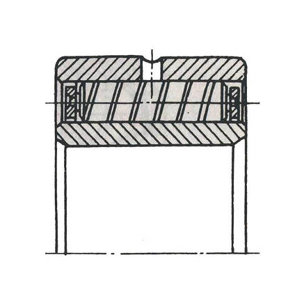Підшипник 5307 розміри 35*80*35, фото 2
