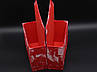 Коробки для квітів. Колір червоний. 30хз20х7см, фото 3