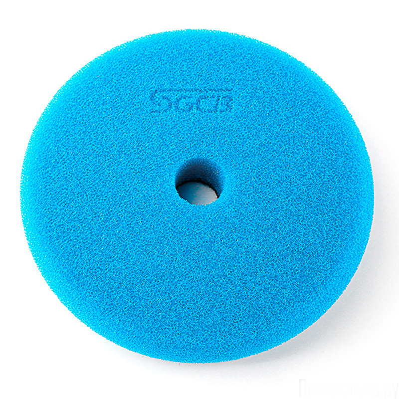 SGCB SGGA094 RO/DA Foam Pad Blue — полірувальний різальний круг, напівтвердий, синій 150x160x30 мм