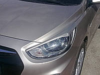 Реснички Hyundai Accent (c 2010 г.в.)