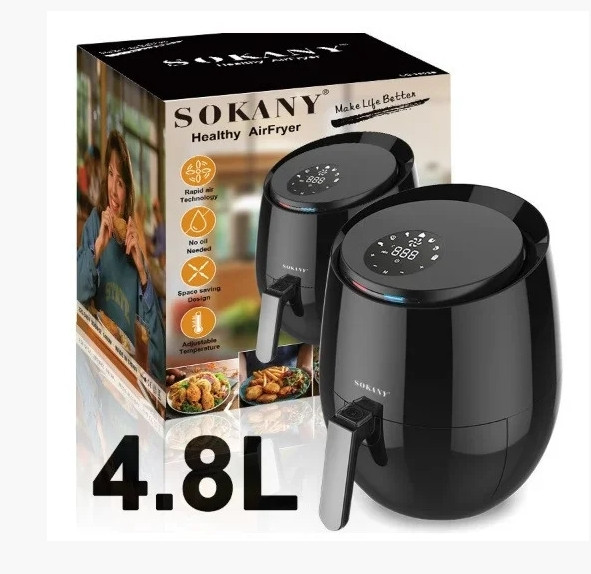 Мультипіч Sokany LQ-3502B Аерофритюрниця, Аерогриль, Запікання, фото 1