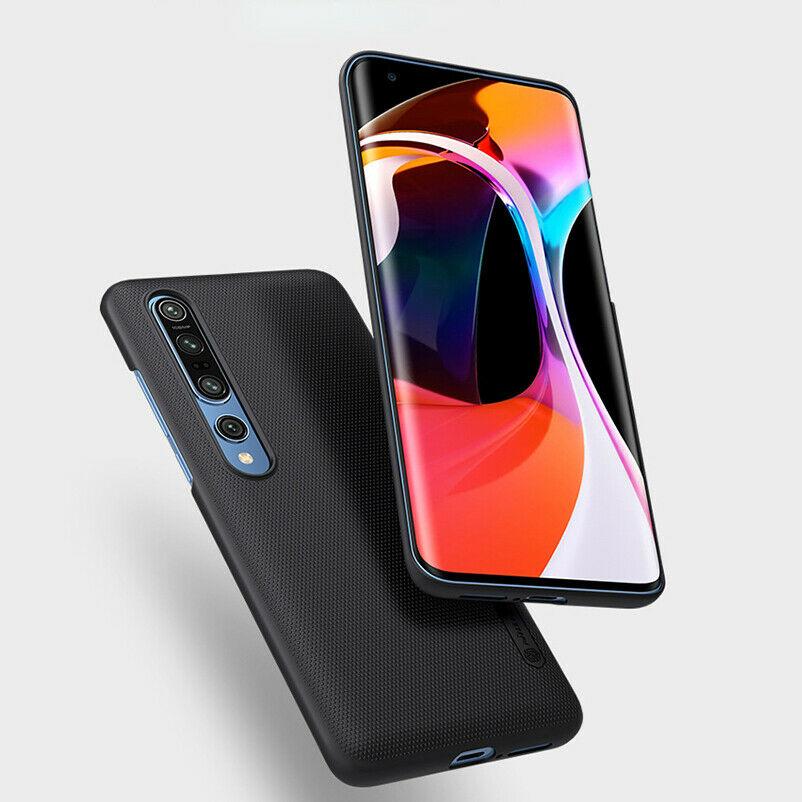 Nillkin Xiaomi Mi 10/10 Pro Super Frosted Shield Black Чохол Накладка Бампер, фото 1