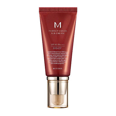 ВВ-крем Missha M Perfect Cover BB Cream (Відтінок: 27 Honey Beige) 50ml