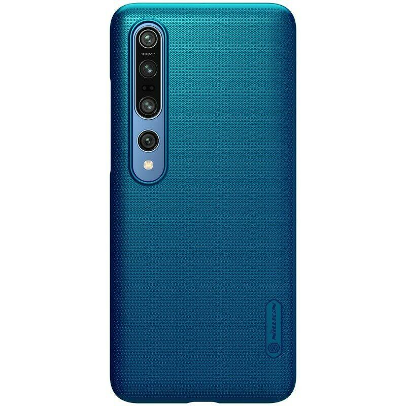 Nillkin Xiaomi Mi 10/10 Pro Super Frosted Blue Shield Чохол Накладка Бампер