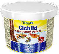 Корм для рыб Tetra Cichlid Colour Mini 10 л/ 3,9 кг 201385
