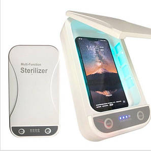САНІТАЙЗЕР для телефонів Дезінфектор для телефона Mobile Phone Sterilizer & Wireless Charge & Aromatherapy