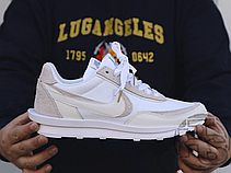 Чоловічі кросівки Nike LD Waffle Sacai White Nylon BV0073-101, фото 6