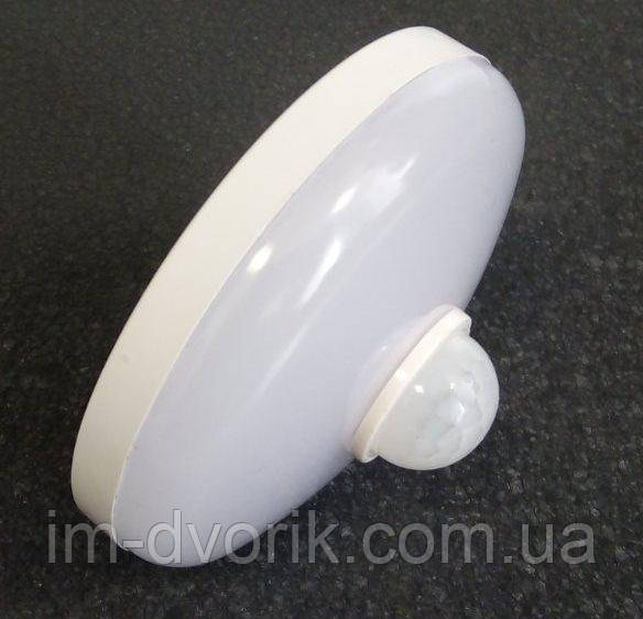 Світильник світлодіодний Led 18W 6000К AVT з датчиком руху (IP44) - ЖКГ