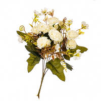 Искусственный букет хризантема белая 26 см