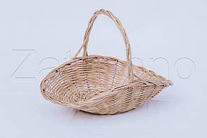 Кошик великий із лози  ⁇  плетений кошик із лози  ⁇  кошики з лози