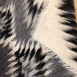 Лижник Карпатський плед з вовни Натуральні кольори 200х220  ПРЕМІУМ ЯКОСТІ, фото 6