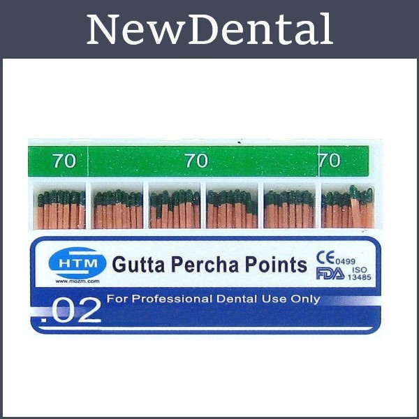 НТМ Гутаперчеві штифти 02 120шт №70, фото 1