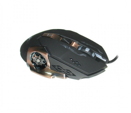 Ігрова миша дротова Keywin X-6 з підсвічуванням USB Black (4_00242)