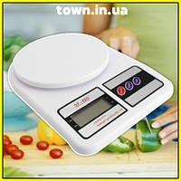 Ваги кухонні електронні до 7 кг Electronic Kitchen Scale DT-400 | настільні | цифрові