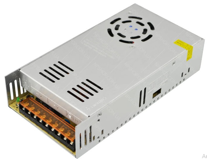 Блок живлення UKC 12 V 30 A (металевий), фото 1